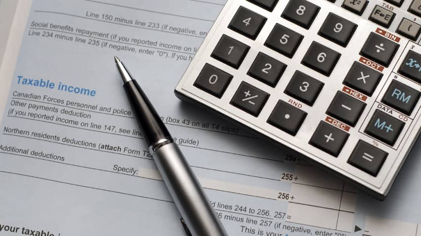 Banking 10- li tax form 852